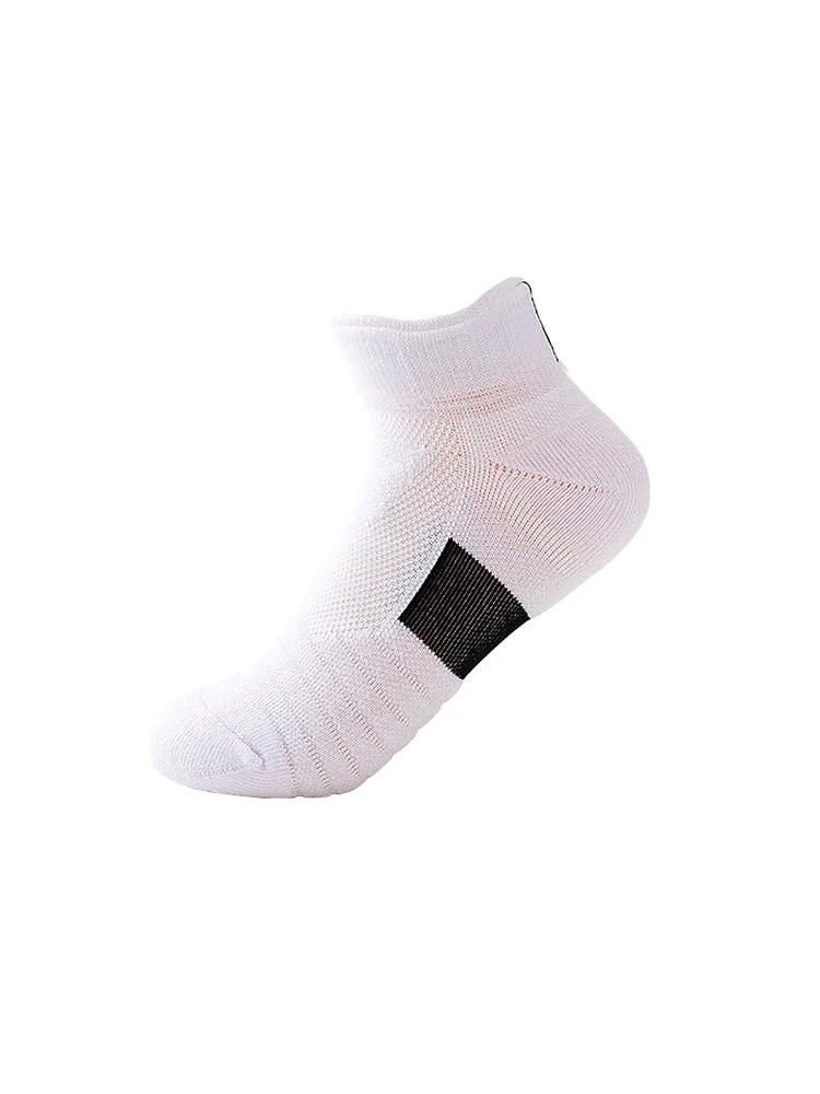 Three Sets Of Plain Sport Socks