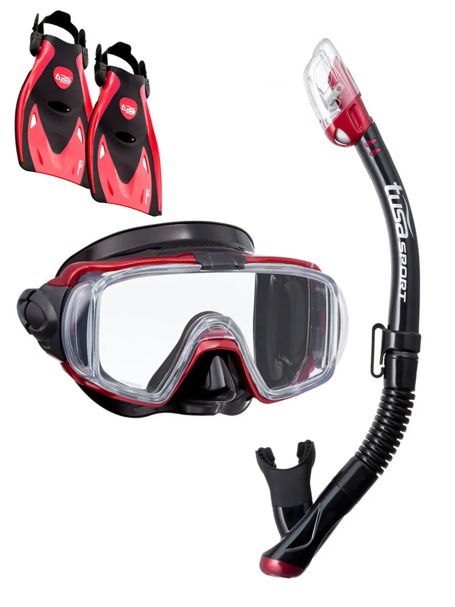 TUSA Sport Visio Tri Ex Travel Set