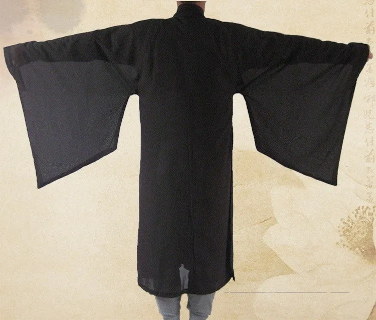 Unisex Zen Buddhist Robe, Lay Monk, Meditation Gown, Monk Training Uniform