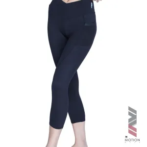 Wacoal Motion Wear กางเกงสำหรับออกกำลังกาย In to Out รุ่น WR7109 สีดำ (BL)