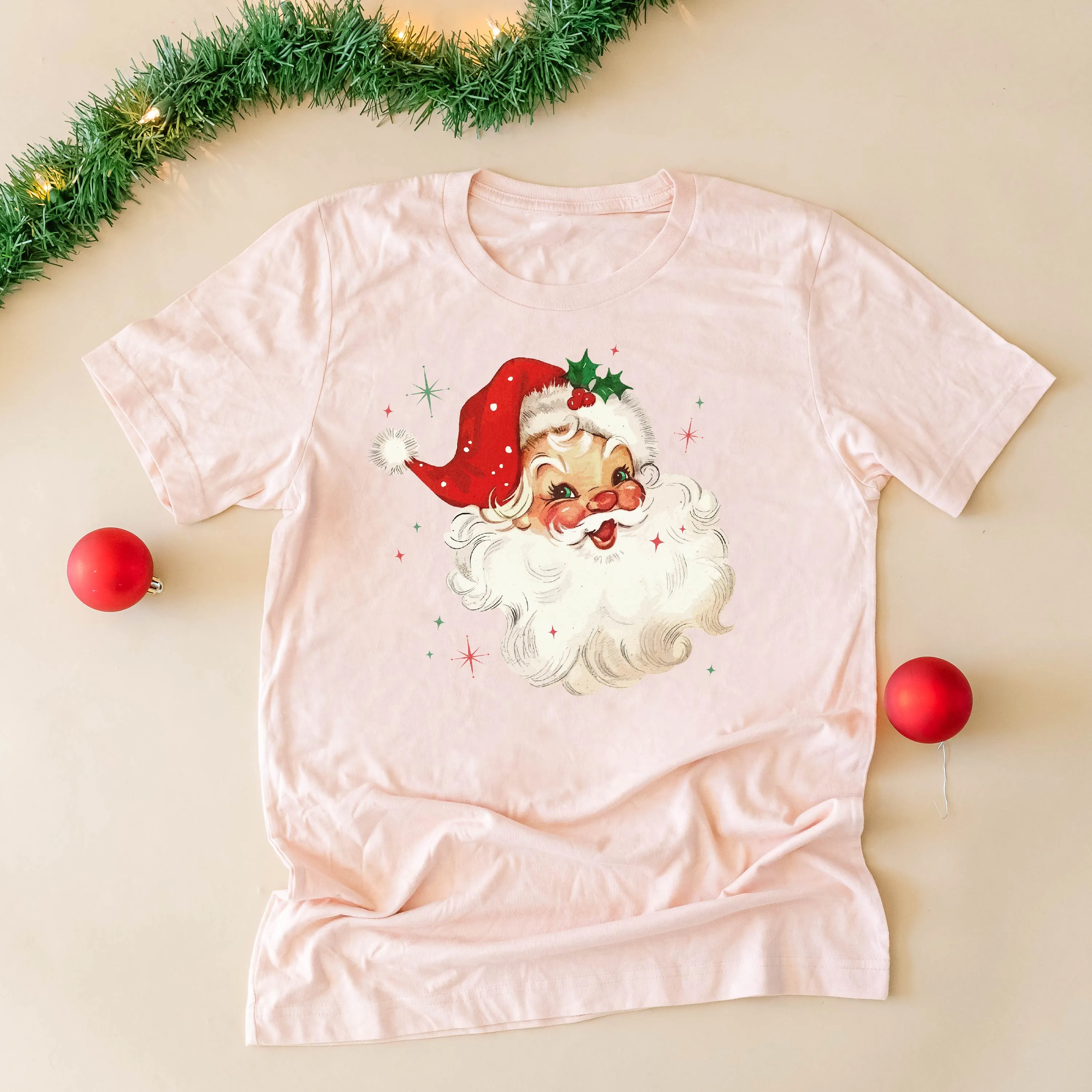 Watercolor Santa - Unisex Tee