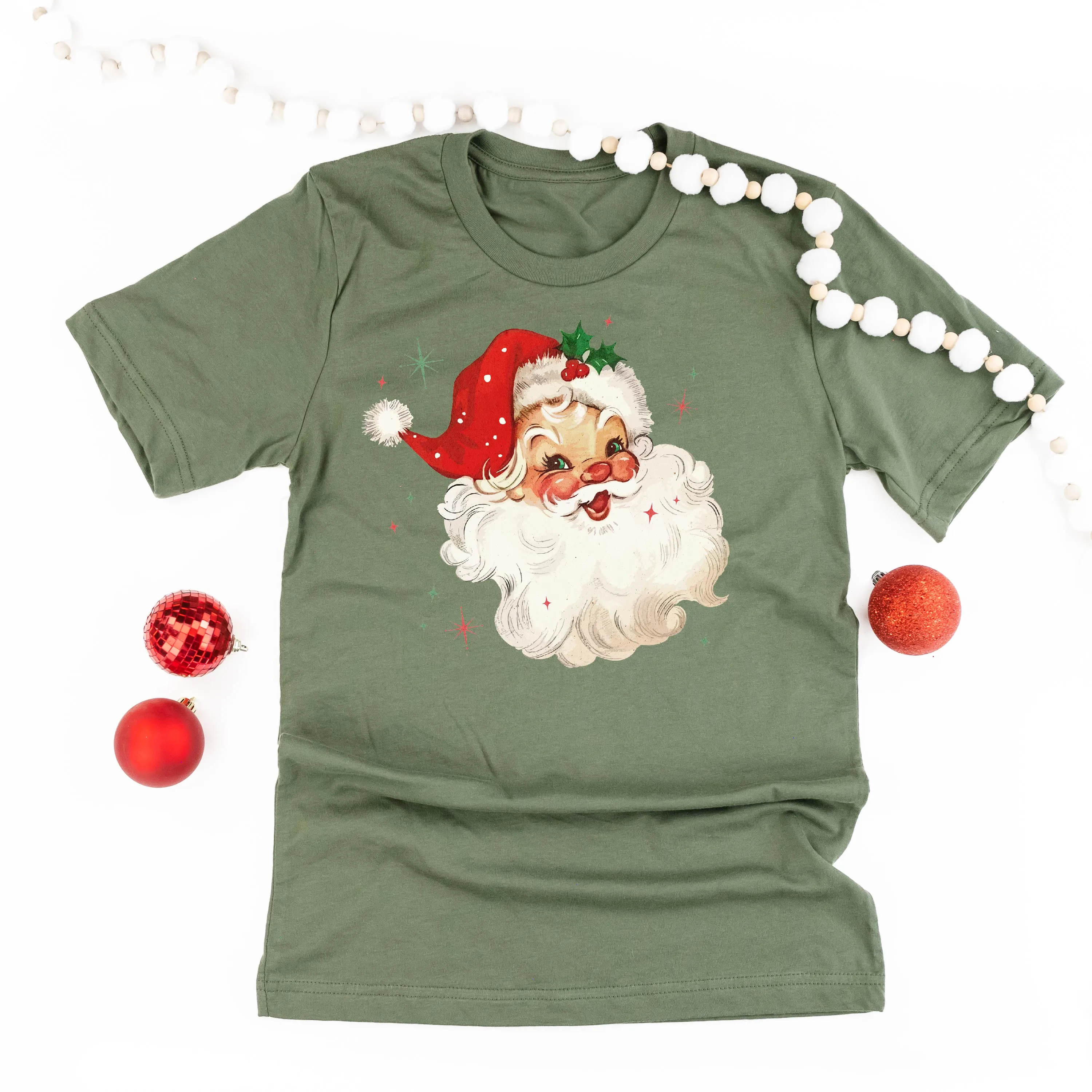 Watercolor Santa - Unisex Tee