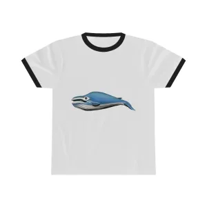 Whale Unisex Ringer Tee