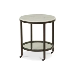 WHITMAN ROUND END TABLE