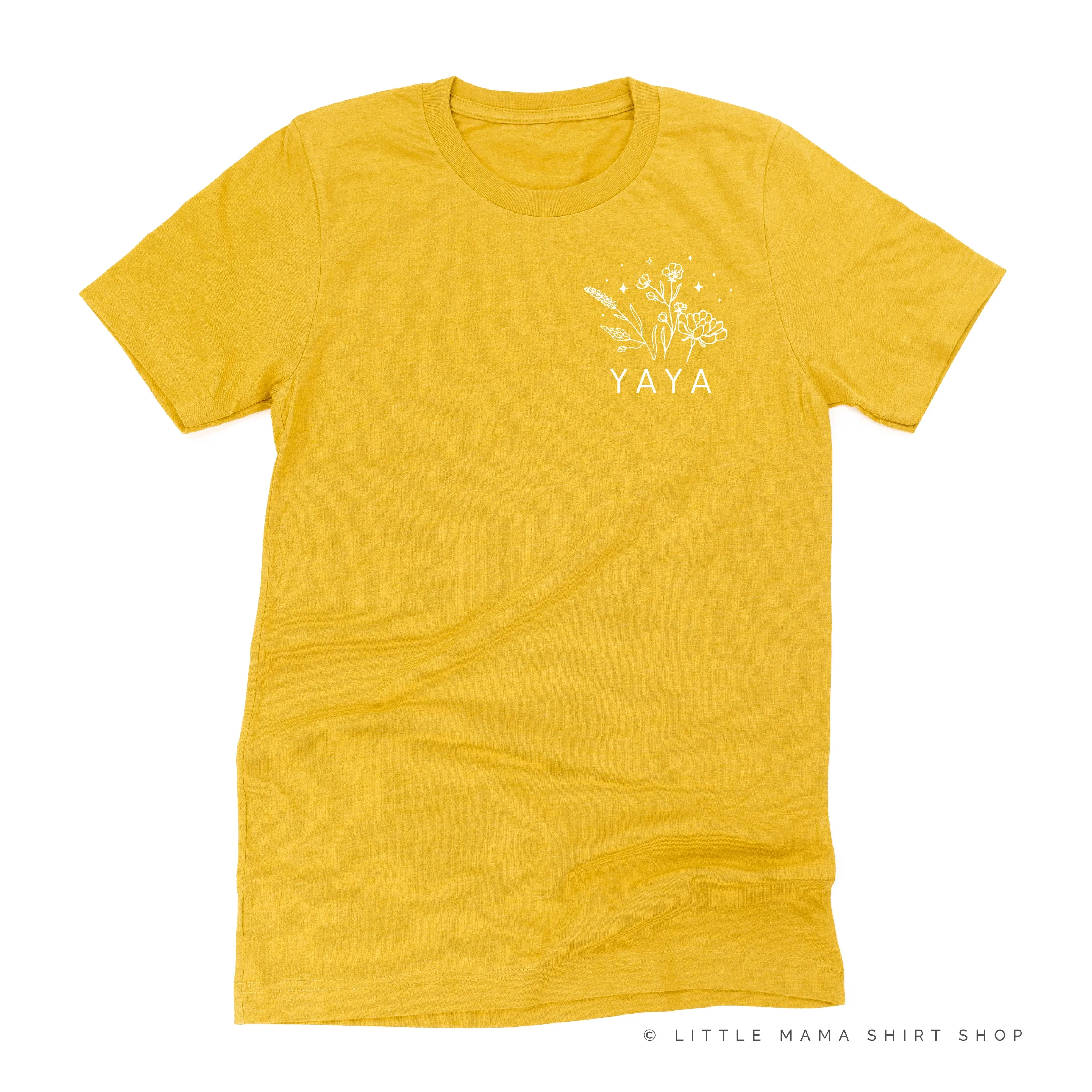 YAYA - Bouquet - Pocket Size ﻿- Unisex Tee