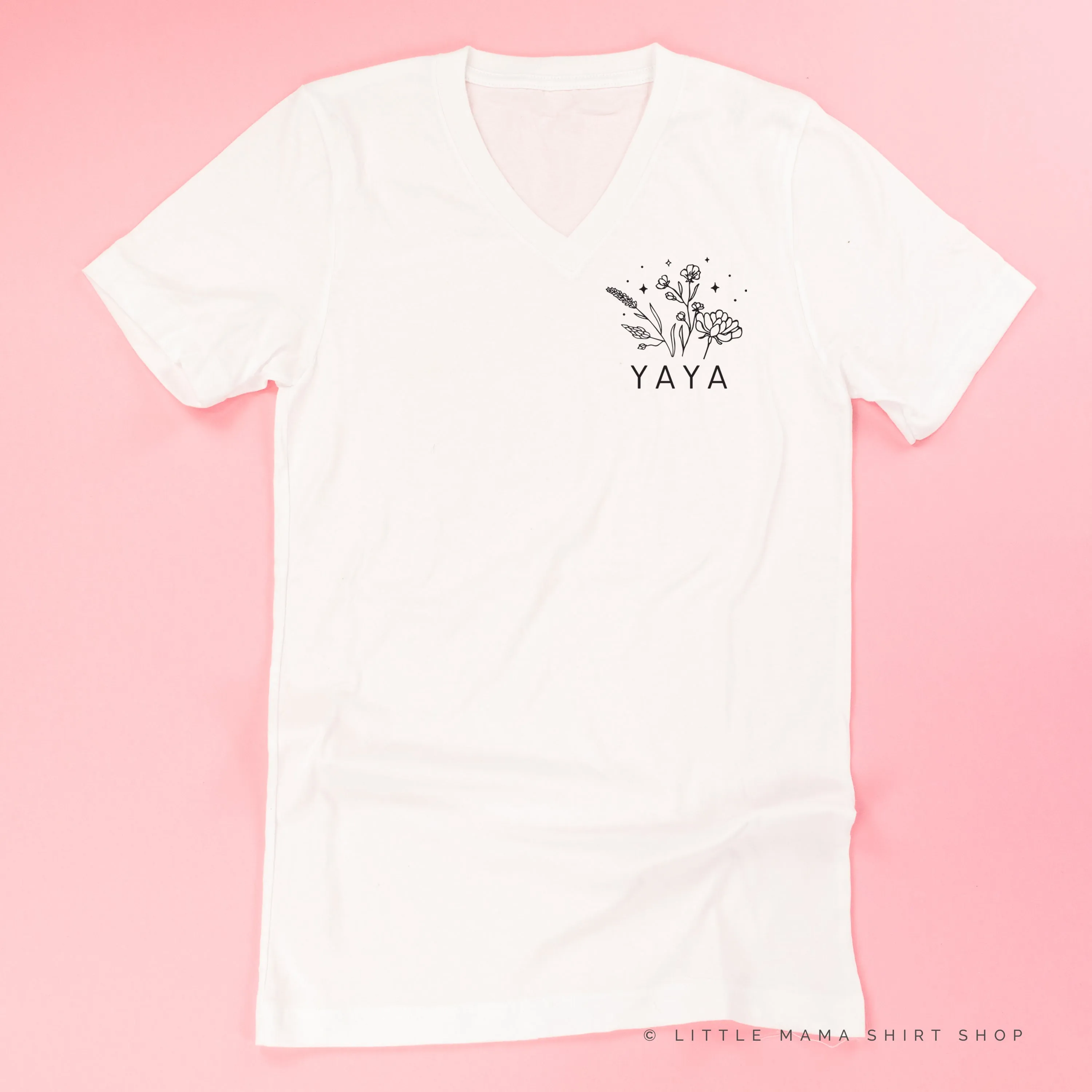 YAYA - Bouquet - Pocket Size ﻿- Unisex Tee