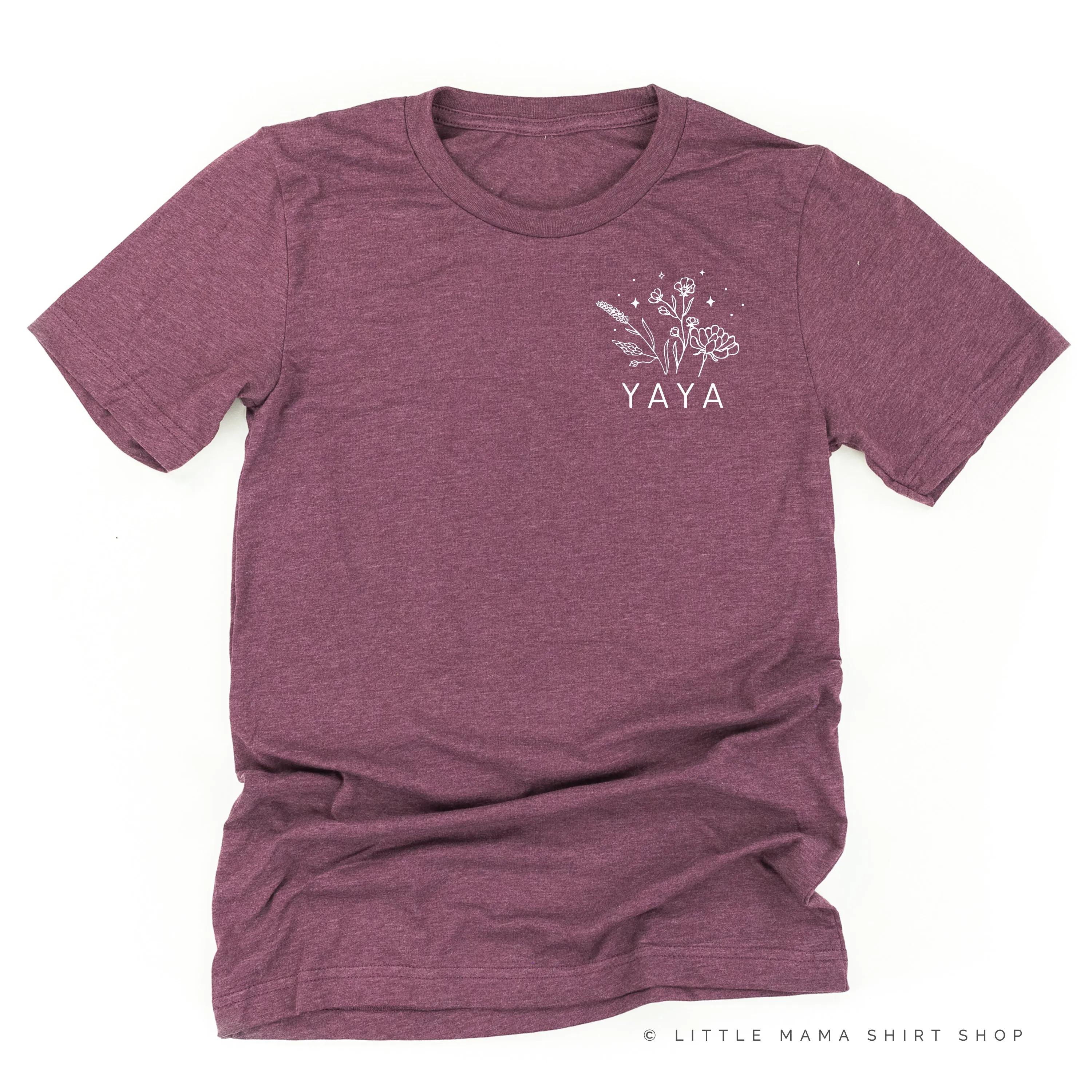 YAYA - Bouquet - Pocket Size ﻿- Unisex Tee